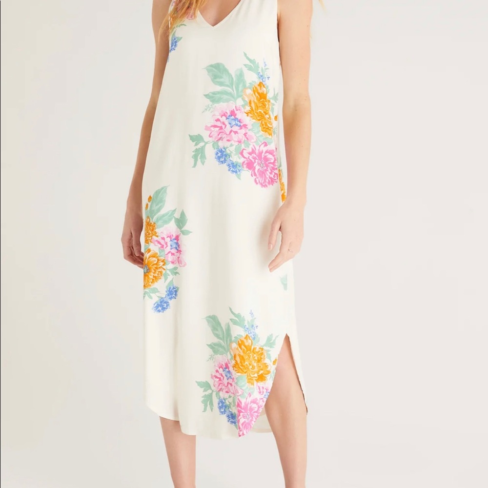 Z Supply Reverie Floral midi dress